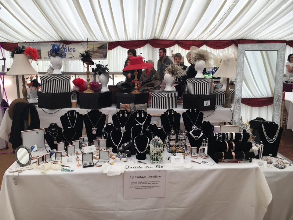 Jewellry stall at Kennington House Fayre.  